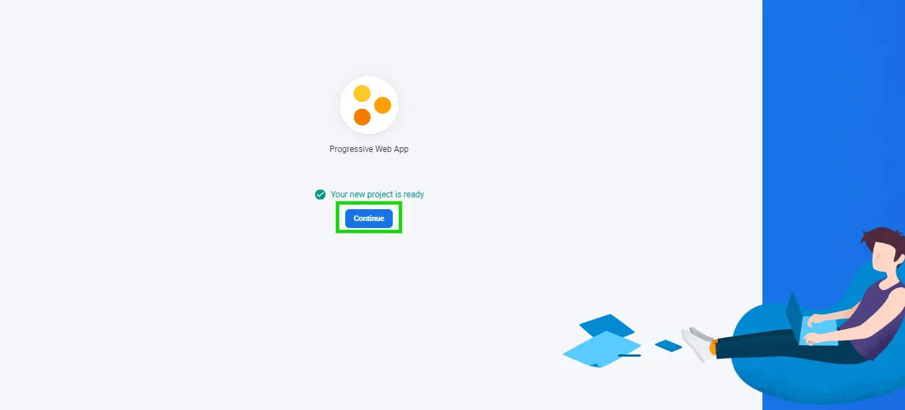 The project ready confirmation